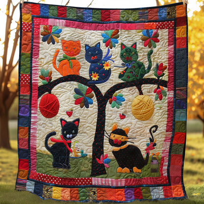 Yarn Chasing Cats SR0908018CL Quilt