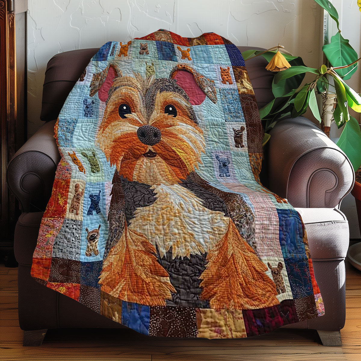 Yorkshire Terrier Bliss WN0608056CL Quilt