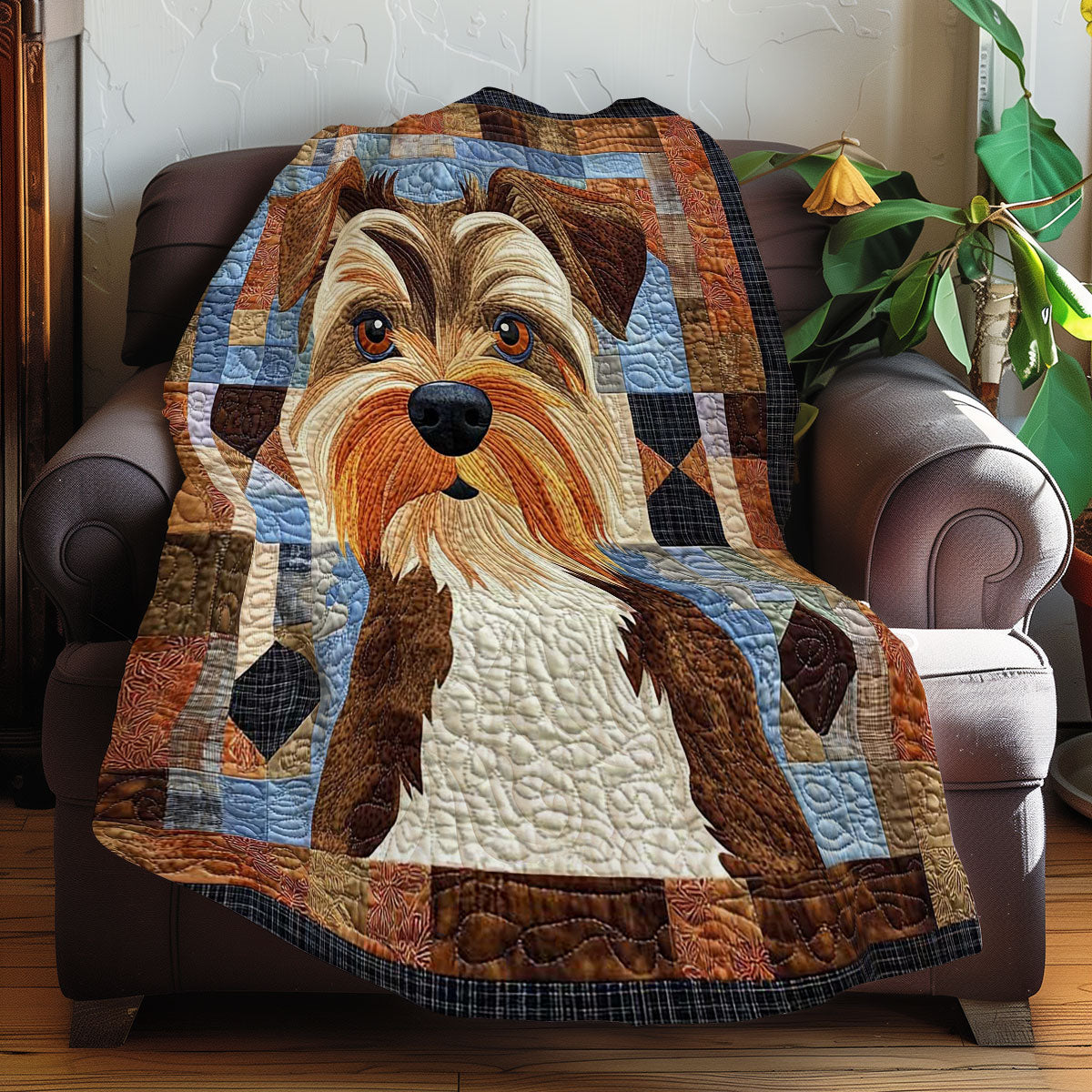 Yorkshire Terrier Cozy WN0608053CL Quilt