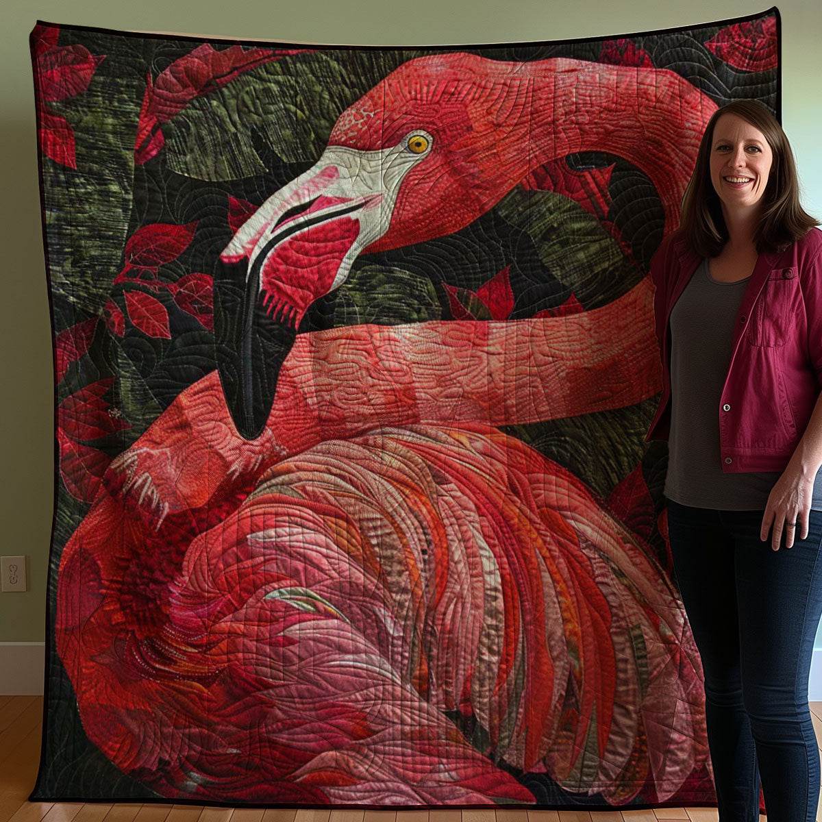 Art Flamingo WM2702001CL Quilt