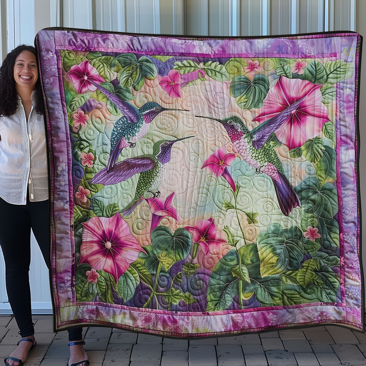 Hummingbird WM2407001CL Quilt