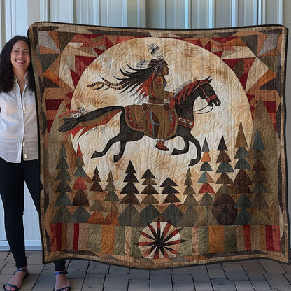 Native American Riding WM2507001CL Quilt