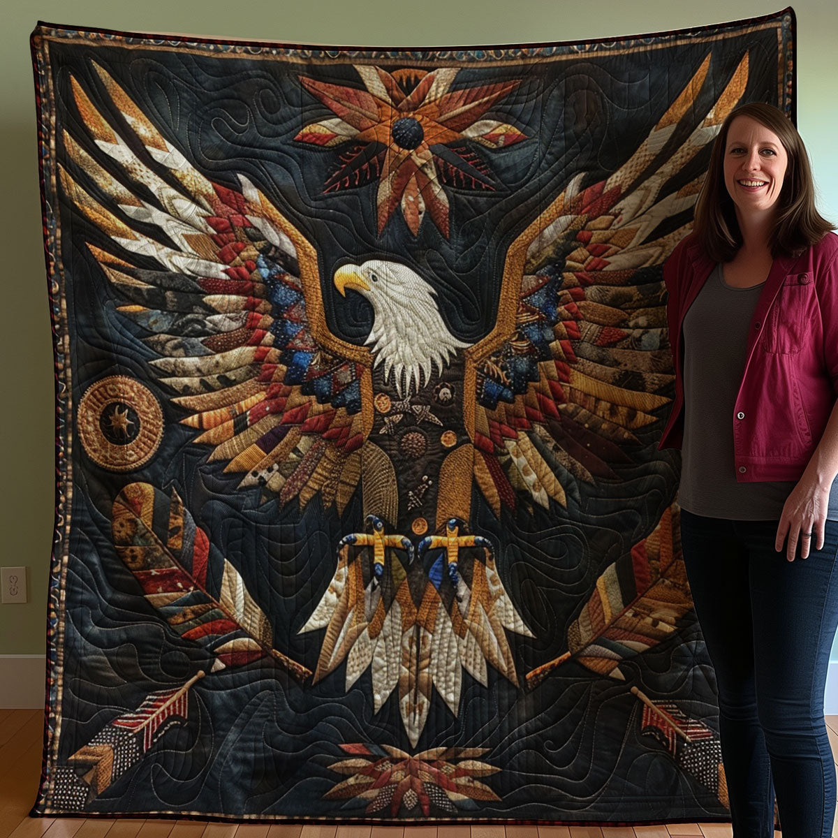 Native Eagle WM2607001VCL Quilt