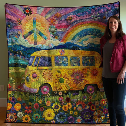 Rainbow Camper Van WM2707002CL Quilt