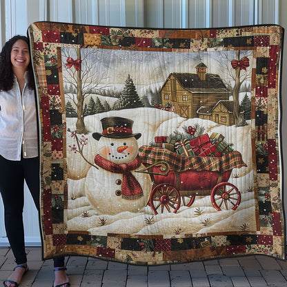 Snowman WM2407001CL Quilt