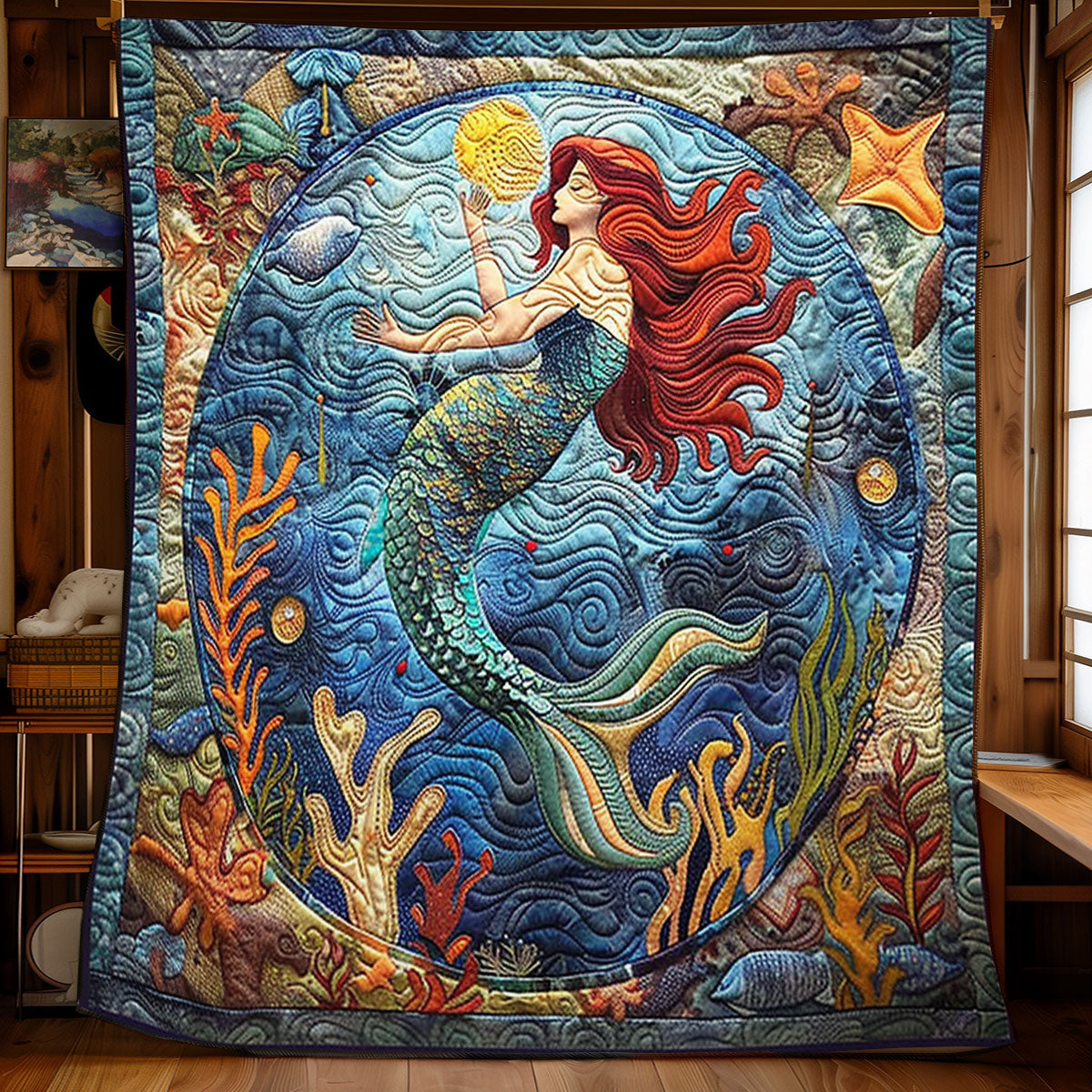 Aqua Enchantress WN2208150CL Quilt