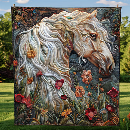 Artistic Flow Mane Horse WM3008020CL Quilt