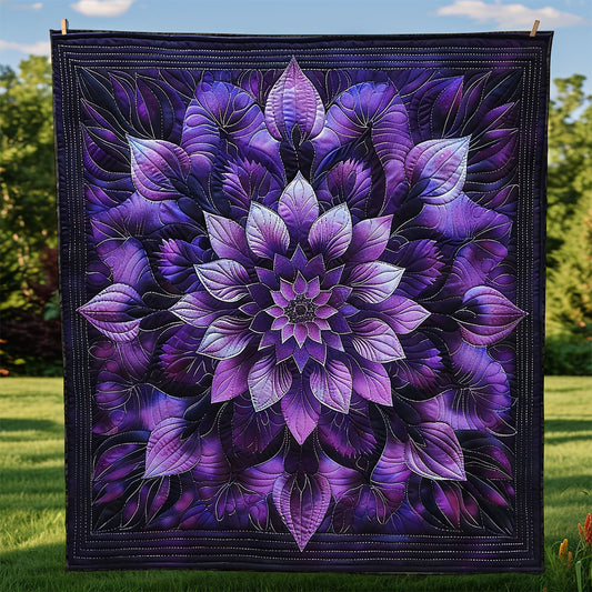 Artistic Imaginal Flower WM0509019CL Quilt