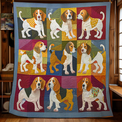 Beagle Funny WN2608098CL Quilt