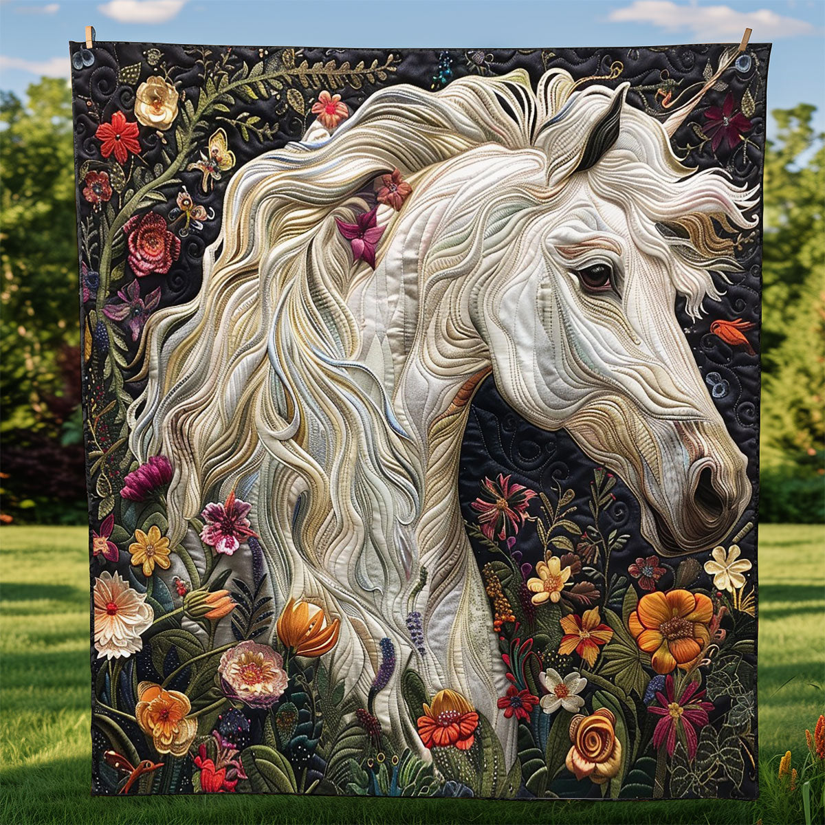 Beautiful Horse WM2808059CL Quilt