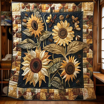 Bee Blossom Haven WN2108108CL Quilt