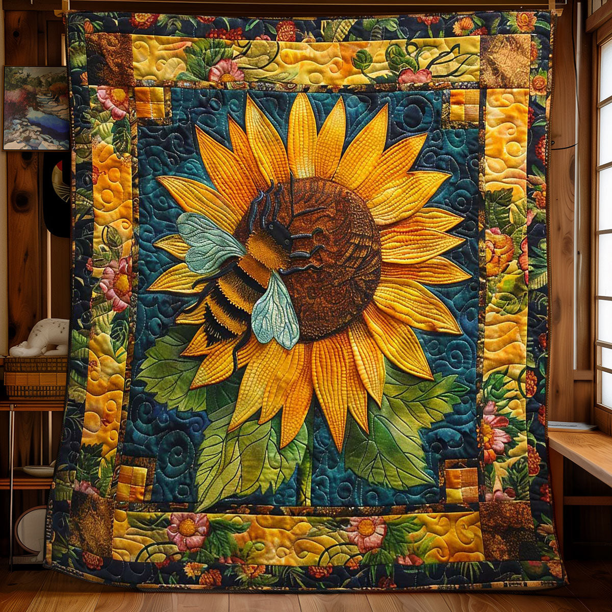 Bee Garden WN2108099CL Quilt