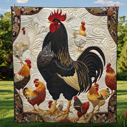 Black Rooster WM0509026CL Quilt