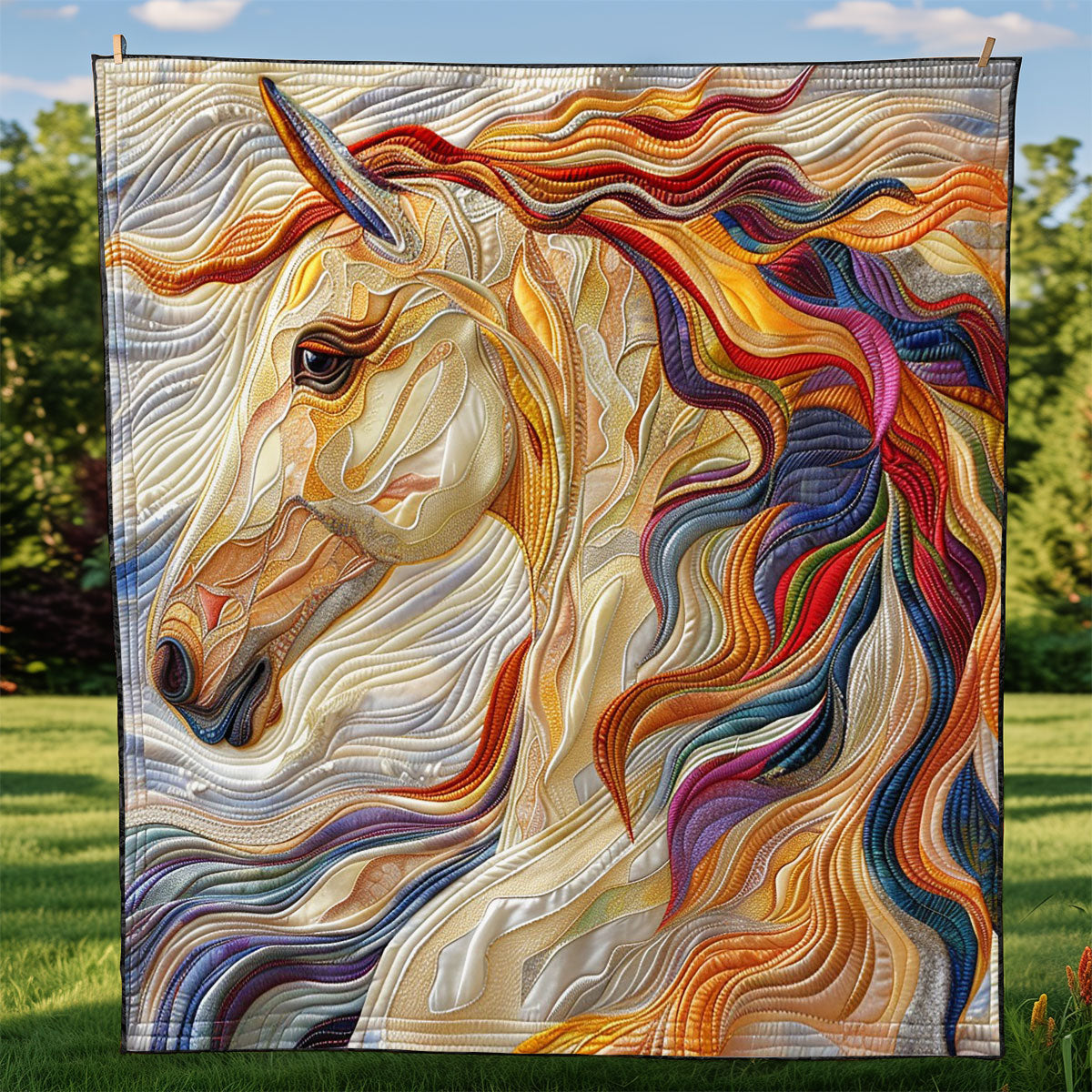 Bright Horse WM0909027CL Quilt