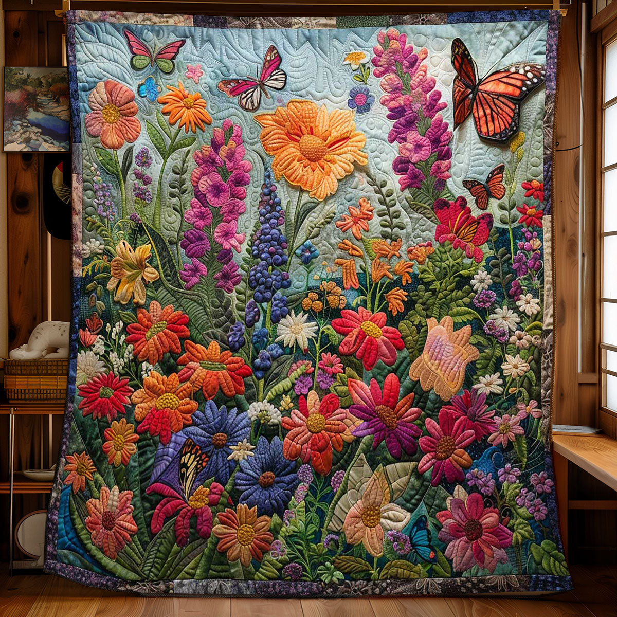 Butterfly Breeze WN2108096CL Quilt