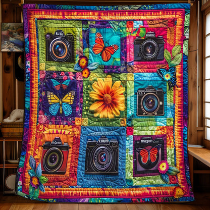 Butterfly Camera Colorburst WN2608055CL Quilt