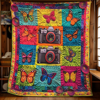 Butterfly Camera Spectrum Delight WN2608086CL Quilt