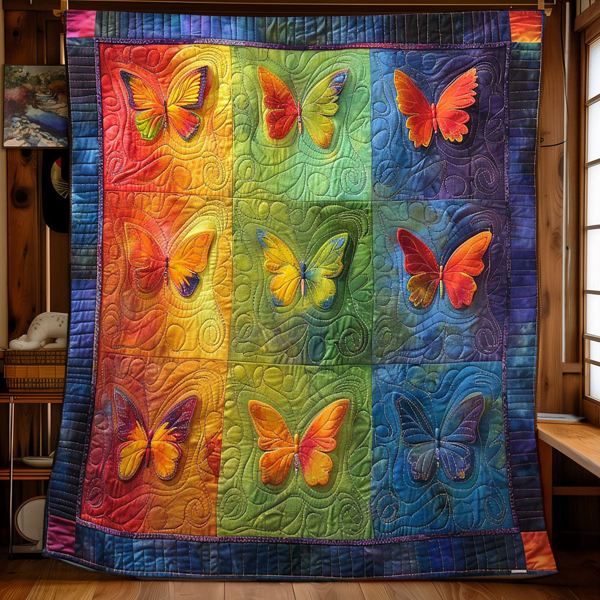 Butterfly Harmony WN2608008CL Quilt