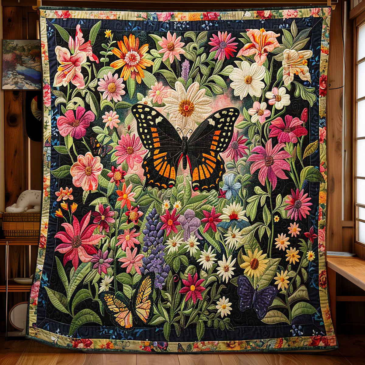 Butterfly Haven WN2108085CL Quilt