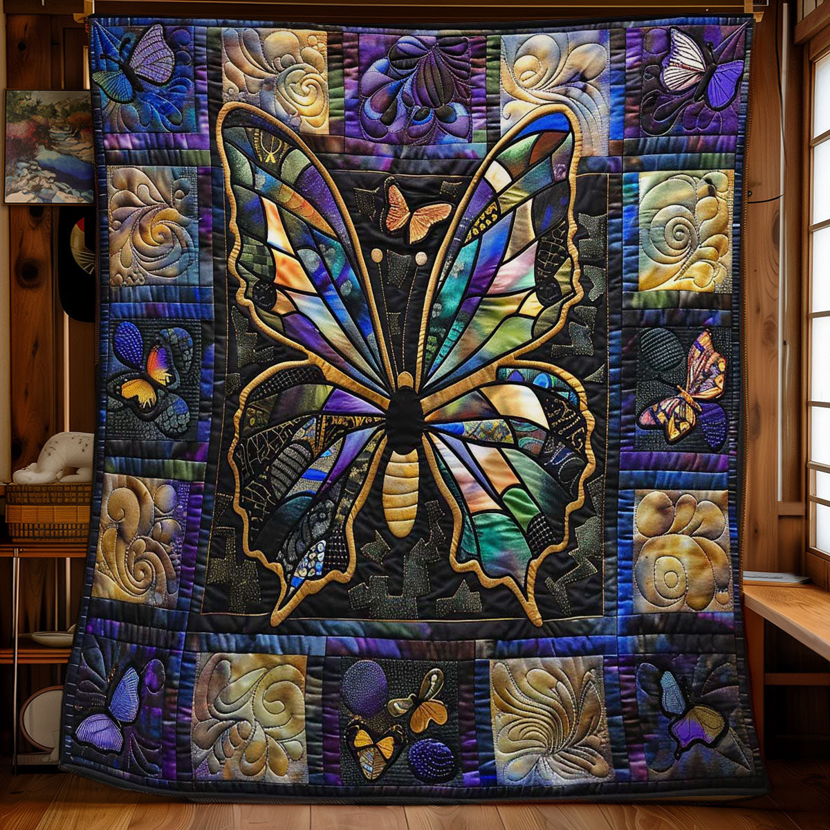 Butterfly Mystique WN2808047CL Quilt