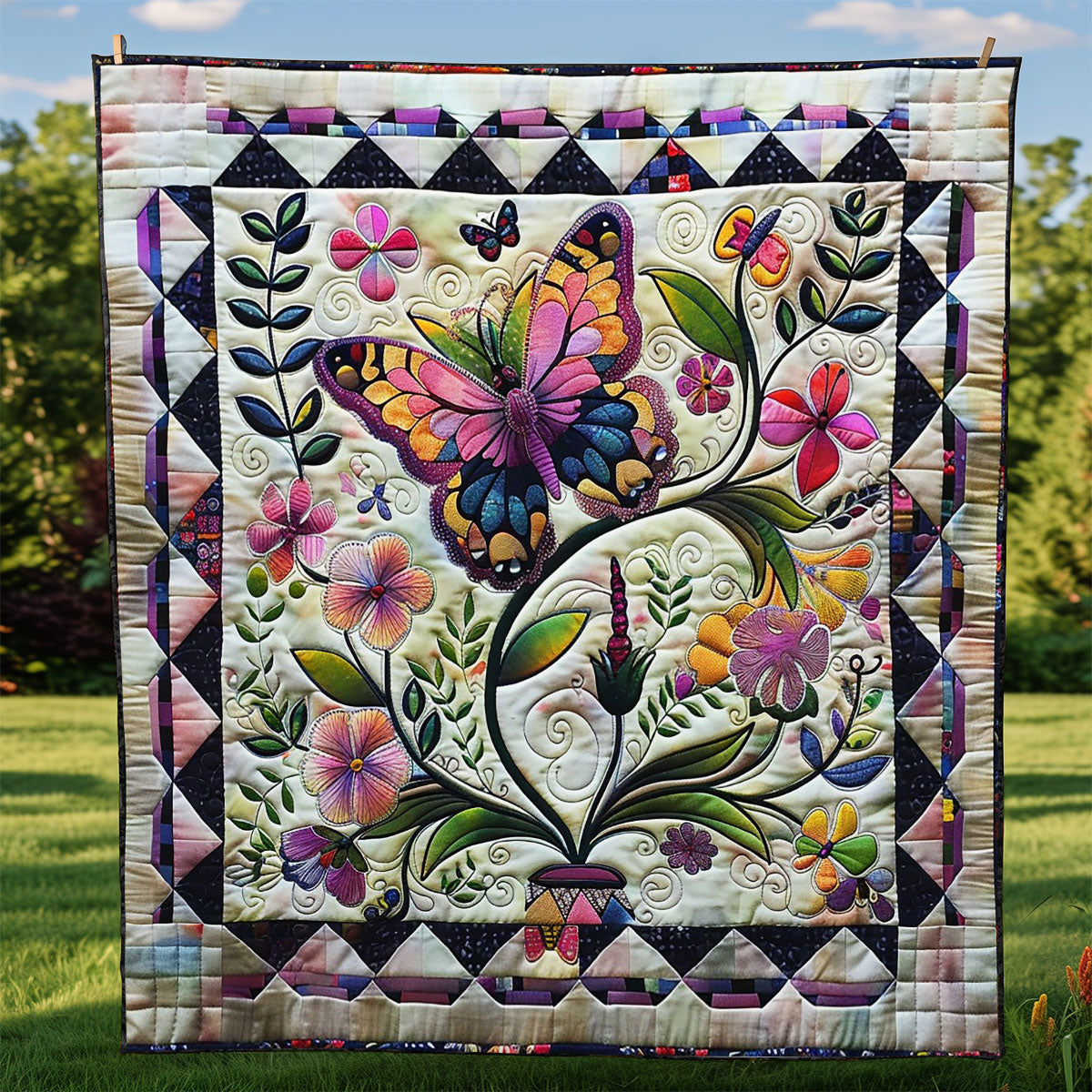 Butterfly WM2808087CL Quilt