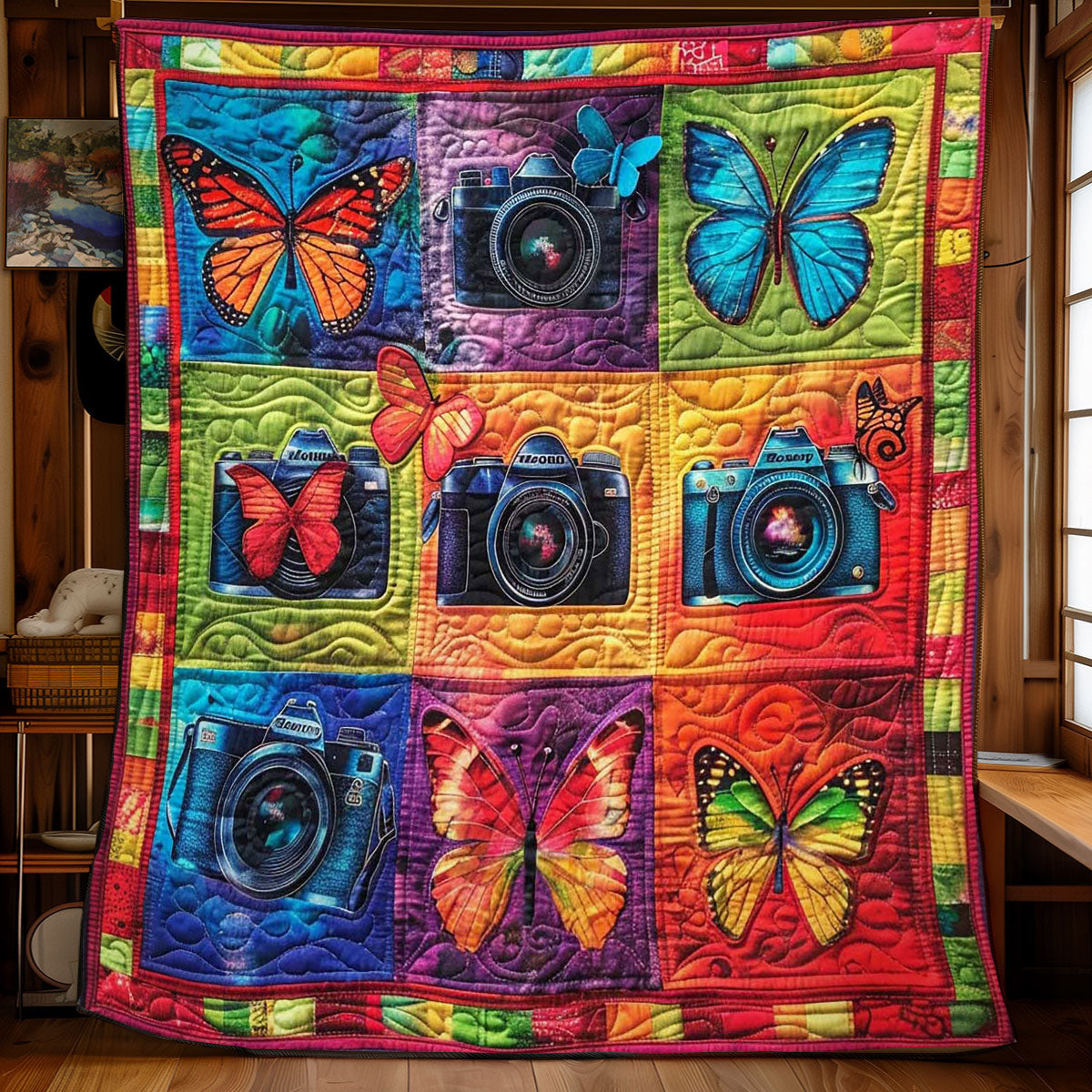 Camera Butterfly Dreams WN2608054CL Quilt