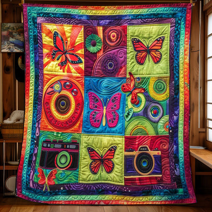 Camera's Dazzling Butterfly Palette WN2608056CL Quilt