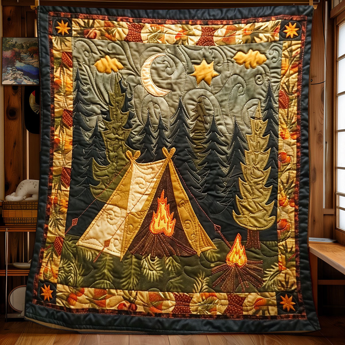 Campfire Glow WN2208082CL Quilt