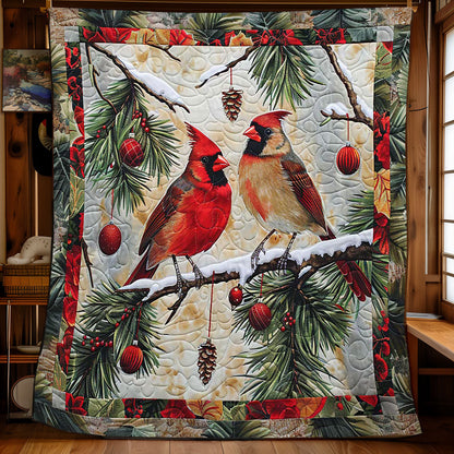 Cardinal's Frosted Love WN2608100CL Quilt