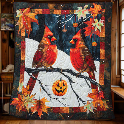 Cardinal's Winter Charm WN2608097CL Quilt