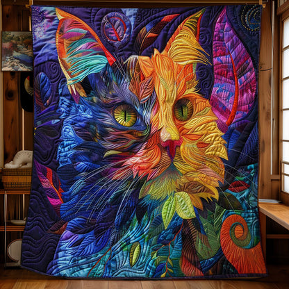 Cat In Wonderland WN2808050CL Quilt