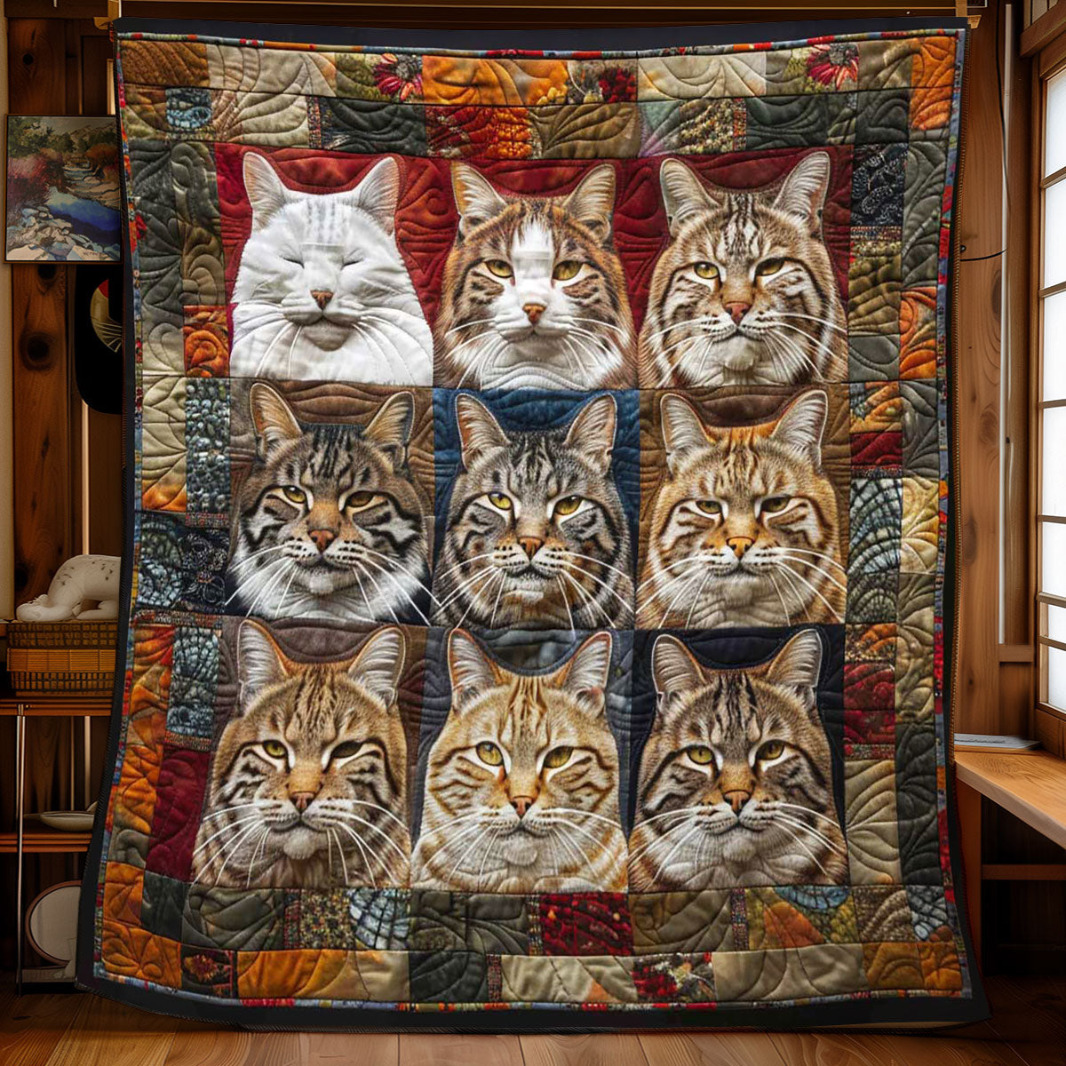 Cats Cozy Corner WN2108132CL Quilt