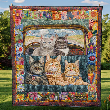 Cats Parade WM2808073CL Quilt