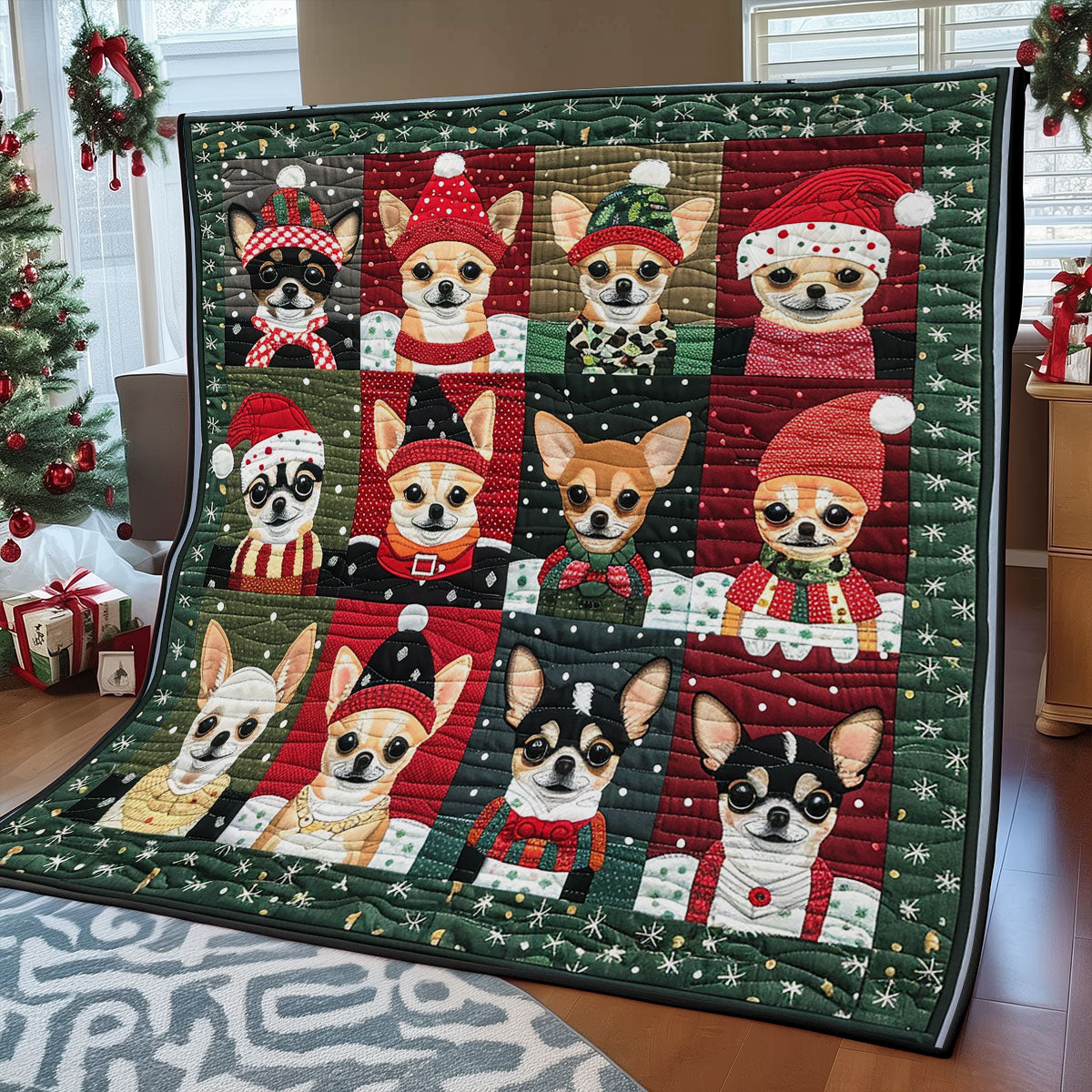 Charming Chihuahua SR1608005CL Quilt