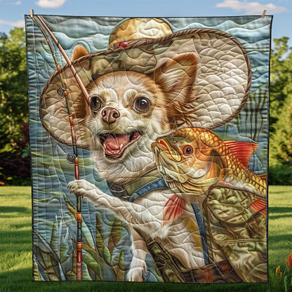 Cheer Up Chihuahua WM2308027CL Quilt