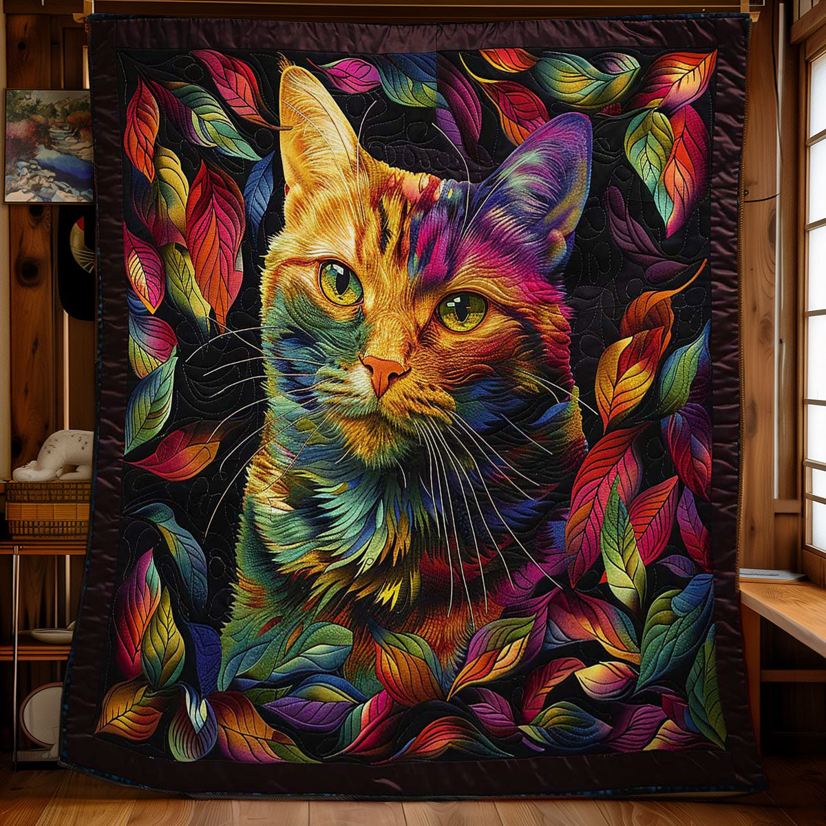 Colorful Cat Magic WN2808054CL Quilt