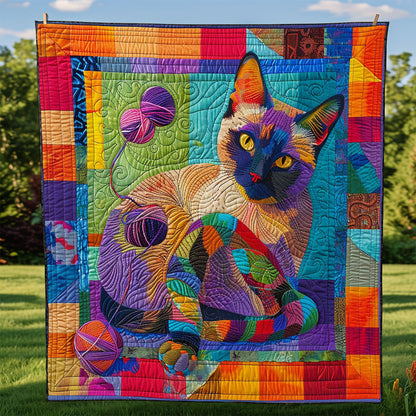 Colorful Cat WM0509024CL Quilt