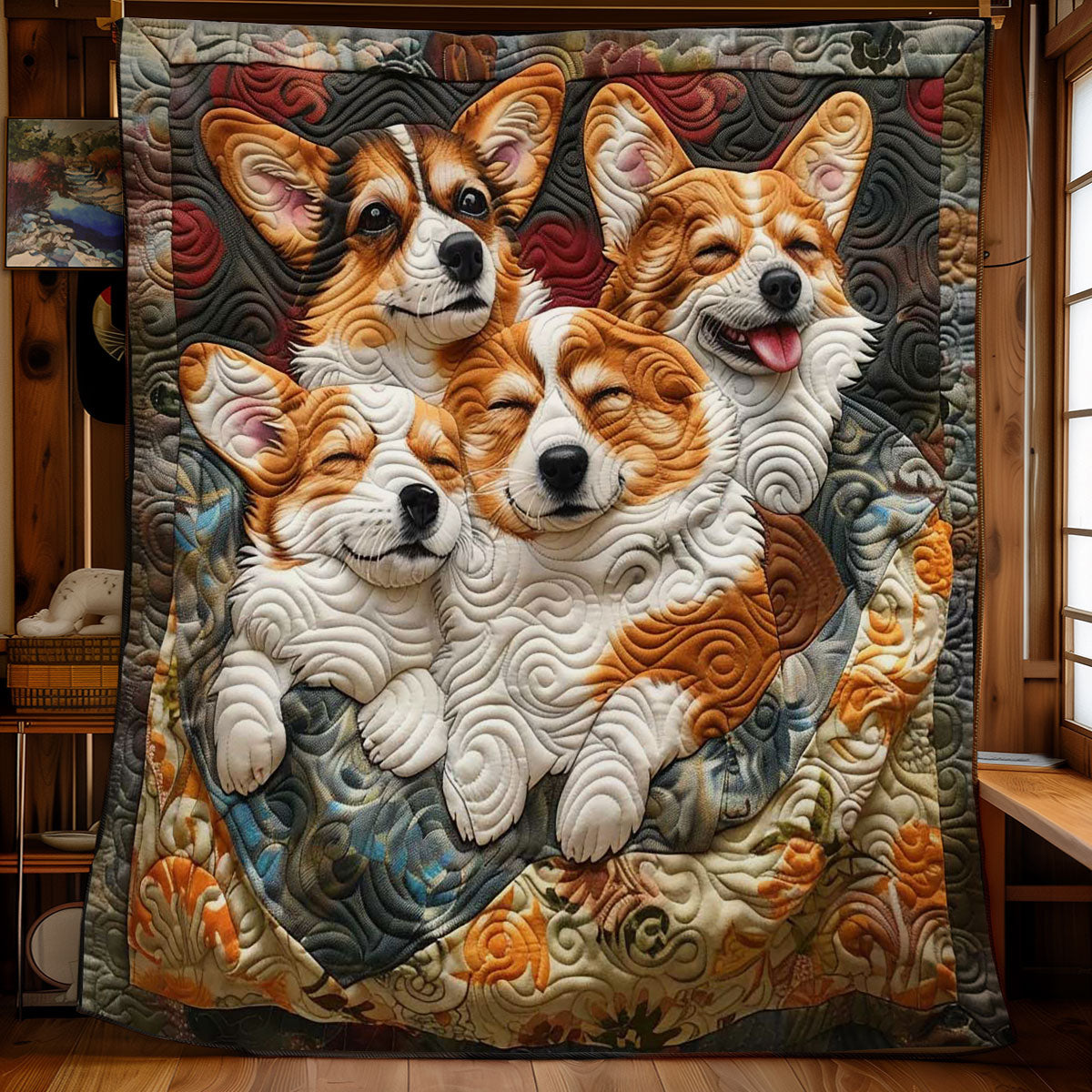 Corgi Bliss WN2808062CL Quilt