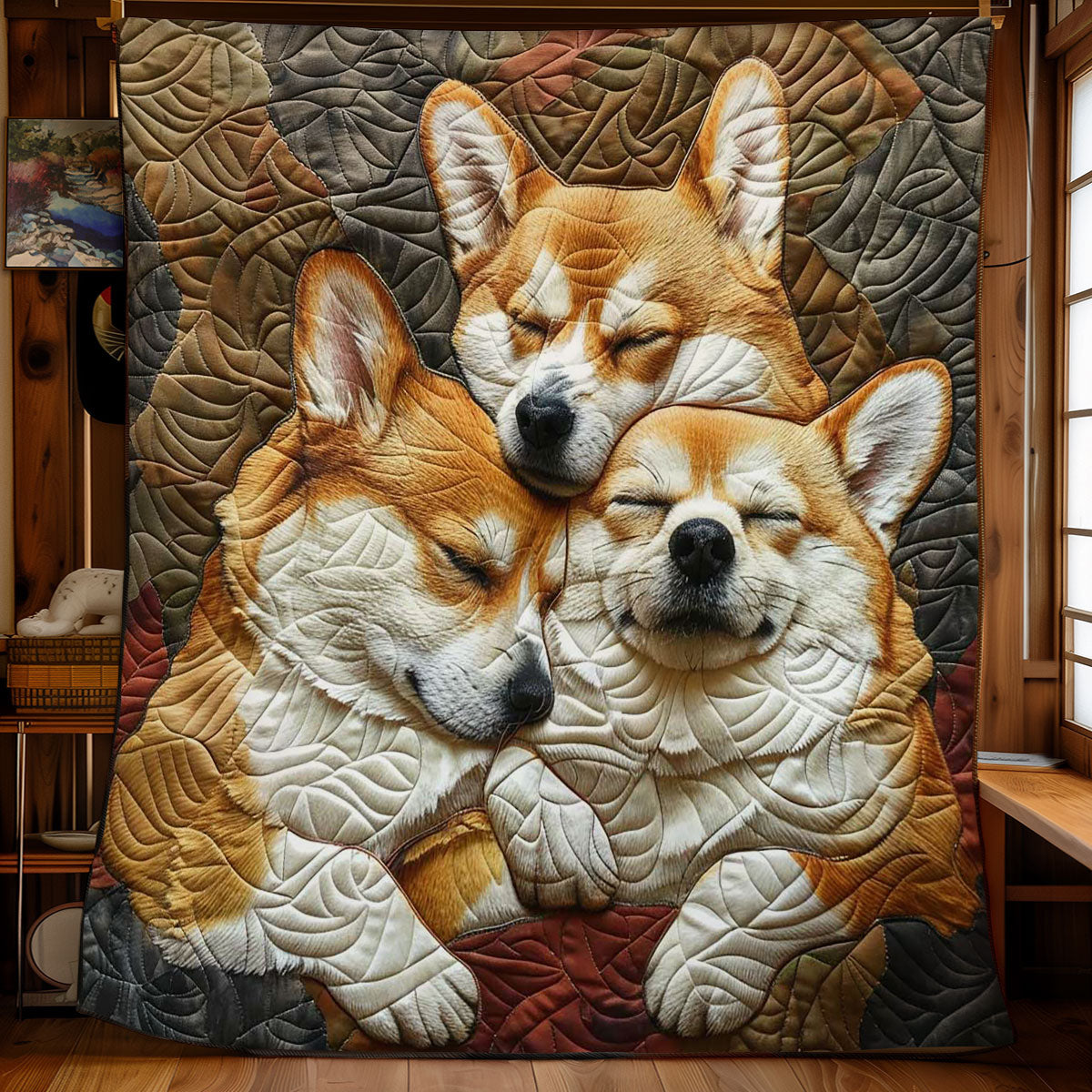 Corgi’s Comfort Corner WN2808084CL Quilt