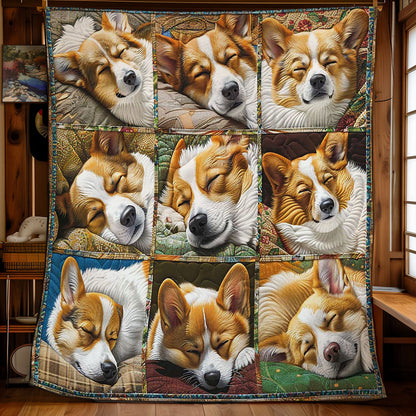 Corgi’s Happy Rest WN2808105CL Quilt