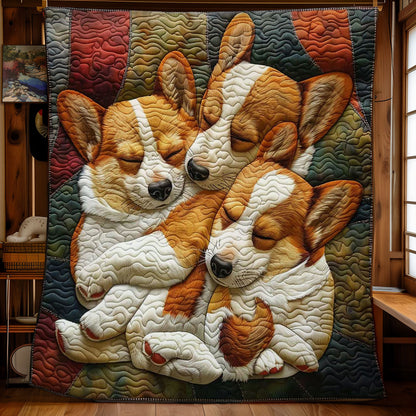 Corgi’s Soft Nest WN2808085CL Quilt