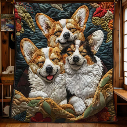 Corgi’s Soft Serenity WN2808075CL Quilt