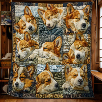 Corgi’s Warm Haven WN2808101CL Quilt