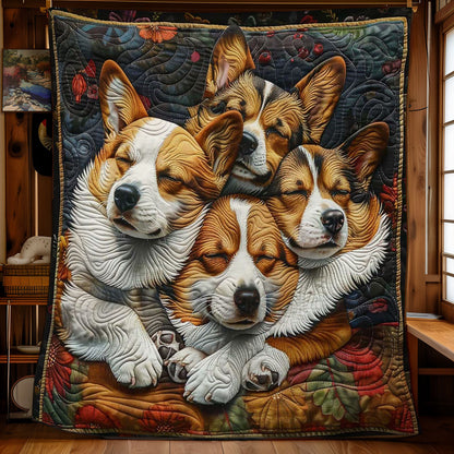 Corgi’s Warm Snuggle WN2808081CL Quilt