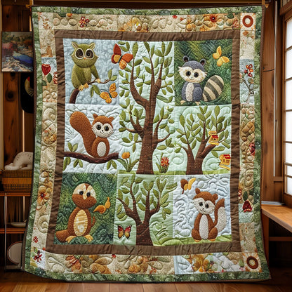 Cozy Critters WN2208110CL Quilt
