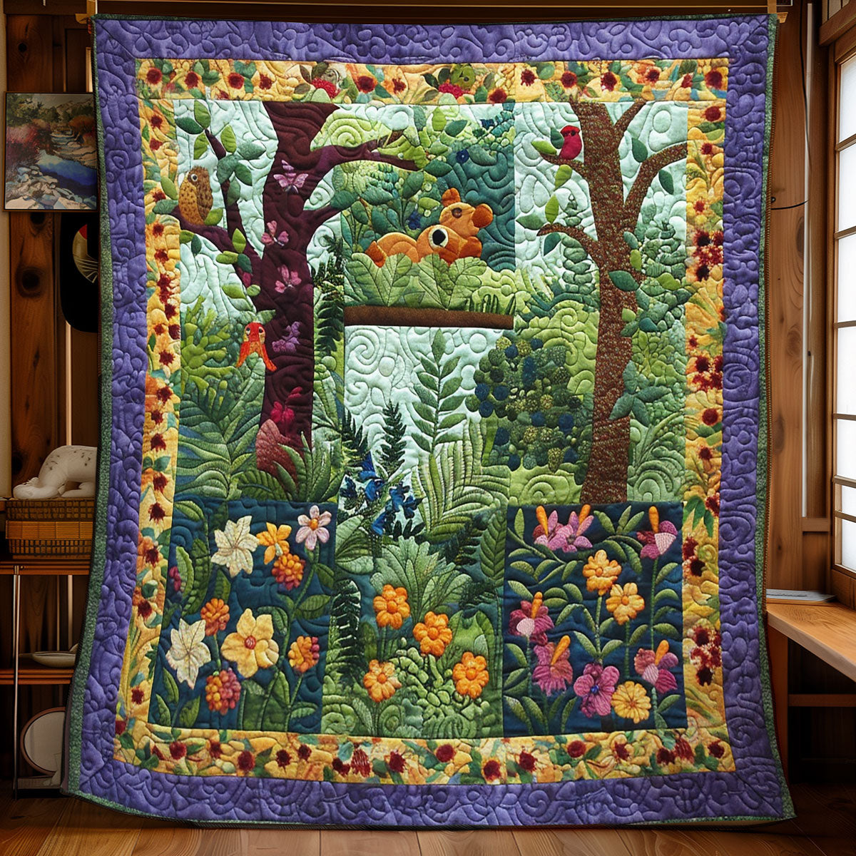 Cozy Garden WN2208101CL Quilt