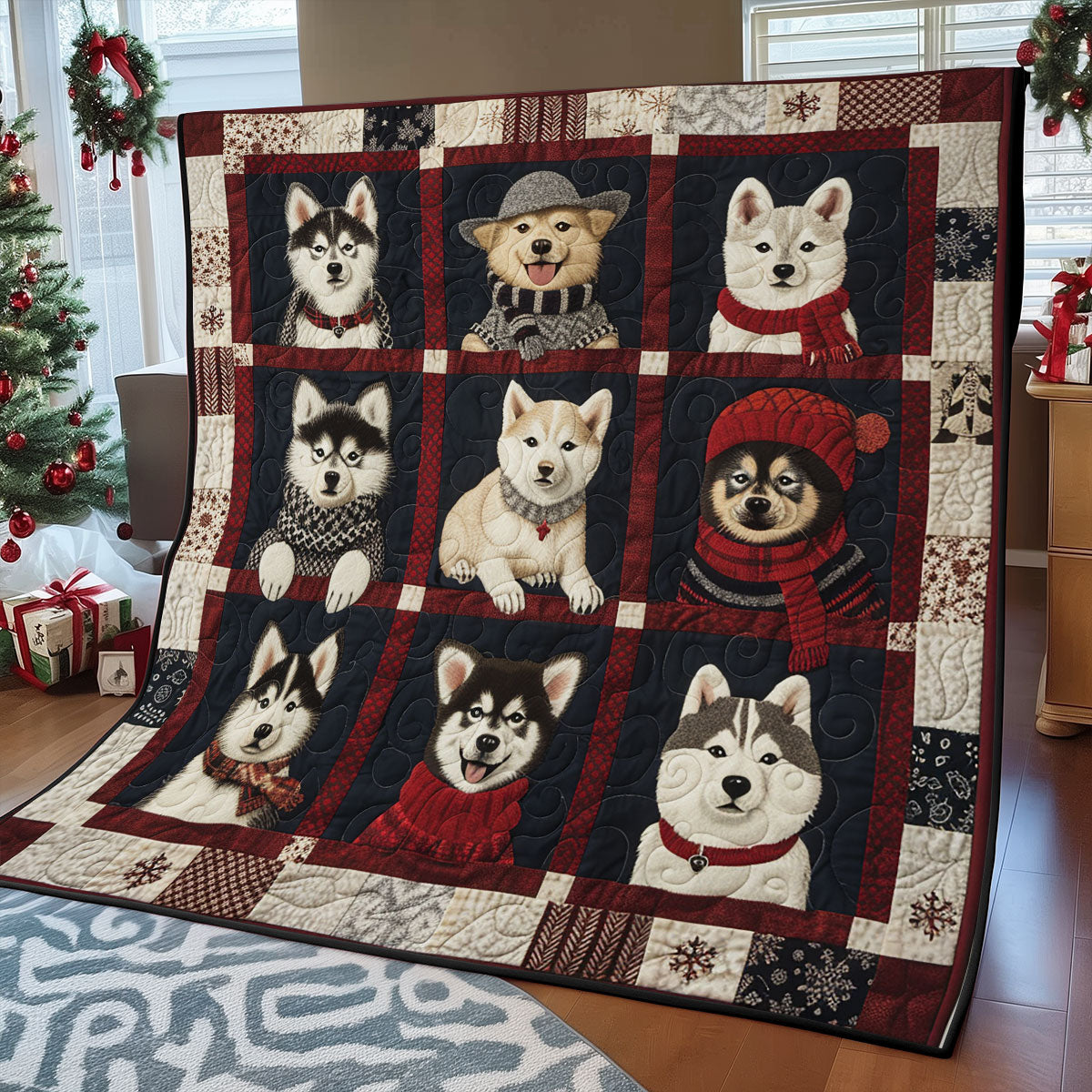 Cozy Husky SR1608016CL Quilt