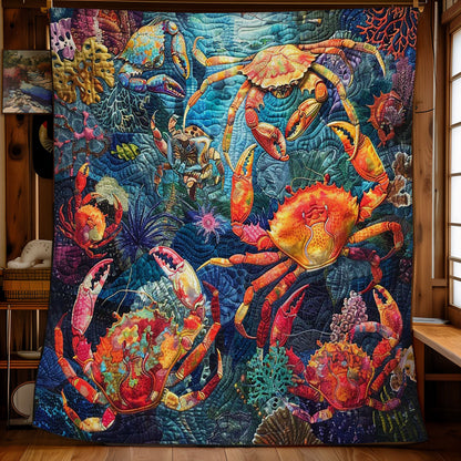 Crabs' Subaquatic Spectacle WN2708077CL Quilt