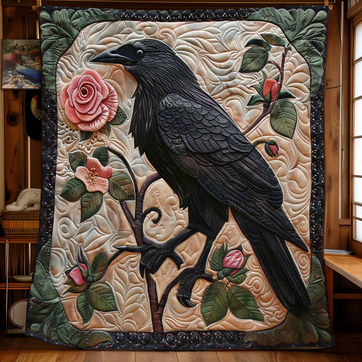 Crow Bloom WN2108144CL Quilt