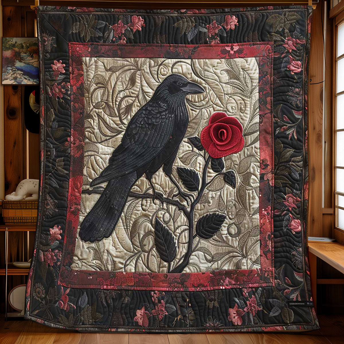 Crow Blossom WN2108142CL Quilt